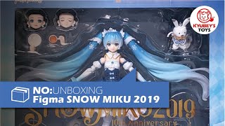 NOUNBOXING Snow Miku 2019 Figma [upl. by Drawyeh482]