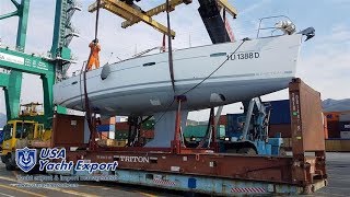 2007 Beneteau Oceanis 40  Survey Sea Trial and Shipping [upl. by Zachar]