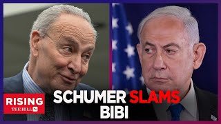 Chuck Schumer SLAMS Netanyahu As Obstacle to Peace Gaza Famine WIDENS [upl. by Brittan]