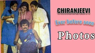 Chiranjeevi rare photos  Tollywood Album [upl. by Boonie]