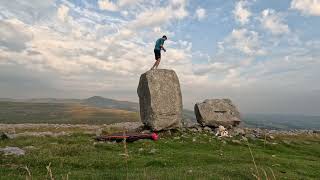 Bouldering on a hill in Yorkshire [upl. by Engelhart966]