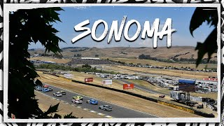 Sonoma Preview New asphalt same road course  Around the Track [upl. by Kulsrud]