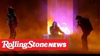 Ozzy Osbourne Post Malone Travis Scott Play on AMAs  RS News 112519 [upl. by Deering]