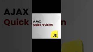 Can You Really Master AJAX in 1 Hour with This Quick Revision feedshorts coding javascriptdev [upl. by Inalak]