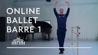 Ballet Barre 1 Online Ballet Class  Dutch National Ballet [upl. by Keil]