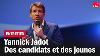 Yannick Jadot  Des candidats et des jeunes Elysee2022 [upl. by Thursby]