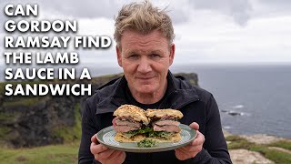 Gordon Ramsay Finds the Lamb SauceIn a Sandwich [upl. by Alda]