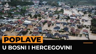 Poplave i odroni u BiH Najteža situacija u Jablanici ima i žrtava [upl. by Giarla31]