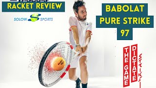 Babolat Pure Strike 97 2024 Tennis Racket Review [upl. by Drais51]