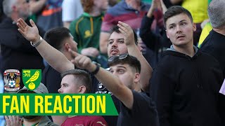 Lack of game management  Fan Reaction  Coventry City 11 Norwich City  The Pink Un [upl. by Arretnahs]