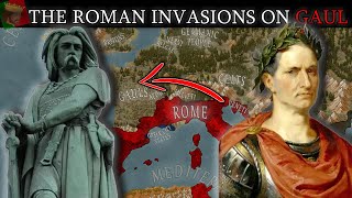 The Gallic Wars – Rome vs Gaul ALL PARTS [upl. by Elleina138]