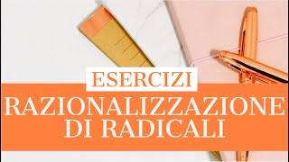 RADICALI RAZIONALIZZAZIONE [upl. by Neraa]