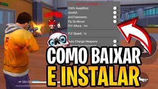 COMO BAIXAR HACK NO FREE FIRE EM 2024 DE MOD MENU COM FFH4X PELO MEDIAFIRE COM LINK DIRETO [upl. by Notxap]