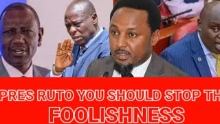 RUTO THIS IS FOOLISHNESS amp STUPIDITY IMPEACHING RIGATHI GACHAGUA amp TAKING KINDIKI MILIMANI COURT [upl. by Amadus]