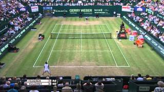 Halle 2013 Final Highlights Federer Youzhny [upl. by Assillem]