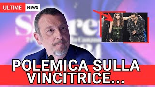 SANREMO 2024 Polemica sulla Vincitrice Non doveva vincere lei loro hanno [upl. by Clift923]