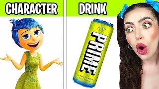 ALL INSIDE OUT 2 CHARACTERS FAVORITE DRINKS  FOODS FUN FACTS ABOUT INSIDE OUT 2 [upl. by Keyek]