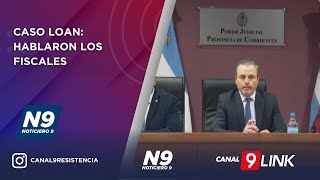 CASO LOAN HABLARON LOS FISCALES  NOTICIERO 9 [upl. by Ahsert]