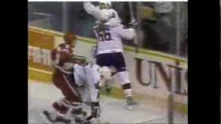 Gretzky to Lemieux  1987 Canada Cup Winning Goal [upl. by Avirt]