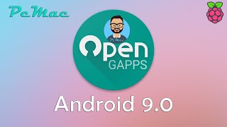 Android 9 Gapps Installation on RaspberryPi [upl. by Kusin276]