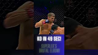 Superlek KOs Haggerty in 49 Seconds at ONE 168 [upl. by Drawets61]