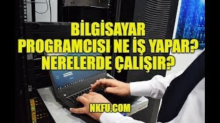 Bilgisayar Programcısı Ne İş Yapar Nerede Çalışır [upl. by Pooh]