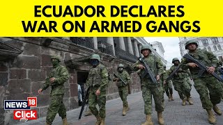 Ecuador News Today  Waves Of Arrests In Ecuador After Army Deployed To Restore Law And Order  N18V [upl. by Waldack457]