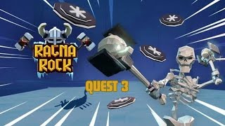 RagnaRock  Viking Rock Game on Quest 3 VR [upl. by Heddy]