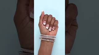 💅🏼 Acrylic Nails Tutorial  How To Do Acrylic Nails In a French Manicure Design [upl. by Mosnar]