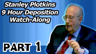 Stanley Plotkins Deposition Watch Along Part 1 [upl. by Ferrigno507]