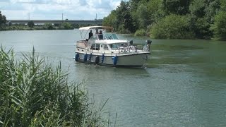 Mit dem Hausboot auf der Saône [upl. by Hickie]