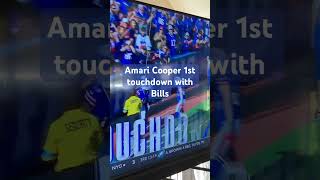 Amari Cooper first touchdown with Bills [upl. by Klusek721]