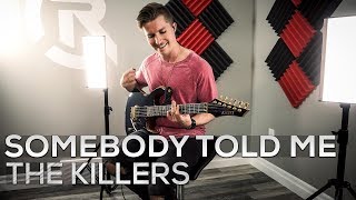 The Killers  Somebody Told Me  Cole Rolland Guitar Cover [upl. by Darell]