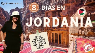 JORDANIA qué ver en 8 días de NORTE a SUR top10 lugares imprescindibles [upl. by Sclater]