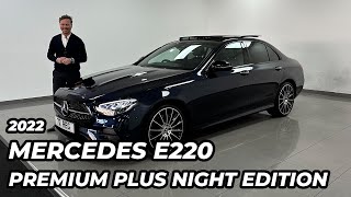 2022 Mercedes E220 AMG Line Night Edition Premium Plus [upl. by Nonnag]