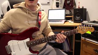 How To Play Merry Xmas Everybody  Slade  Christmas Guitar Lesson  CG Guitar [upl. by Noelle]