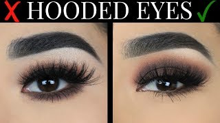 EASY smokey eye for HOODED eyes [upl. by Shewmaker]