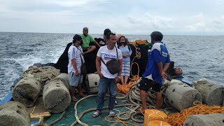 Installing 10 🐠 fish shelters aka Payao at Olingan Dipolog City [upl. by Mcwherter]