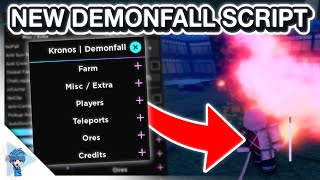 NEW  Roblox Demon Fall Script  NEW 2022 SCRIPTHACK Pastebin 2022 NO LINKVERTISE [upl. by Ahsil826]