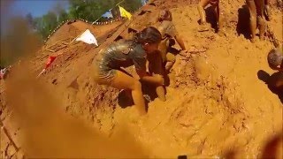 Macon Mud Run 2016 Kids [upl. by Goodrich24]