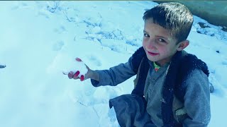 Snow in the city of Gardez Afghanistan [upl. by Zacherie147]