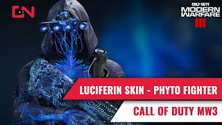 COD MW3 Phyto Fighter Tracer Pack  Luciferin skin for Enigma operator bioluminescence tracers [upl. by Llacam270]