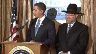 President Obama Performs at a Sheva Brochos in Borough Park  Shlomo Bochners Simcha [upl. by Vizza]