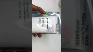 UNBOX Dermaclear Microfoam cleansing foam Unboxing Dr Jarts cleansing mousse foam [upl. by Obediah611]