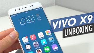 Vivo X9 Unboxing With Detailed First Look English [upl. by Sierra130]