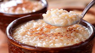 Arroz con Leche Cremoso ¡Receta Fácil y Deliciosa [upl. by Livvi]