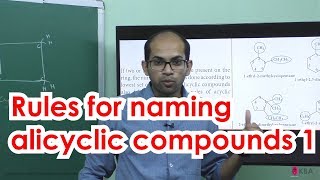 11Chemistry  Fundamentals of Organic Chemistry  Rules for naming alicyclic compounds 1 [upl. by Higbee]