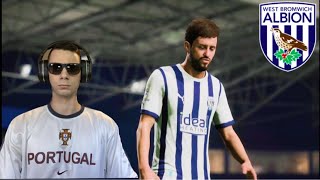 WEST BROMWICH ALBION CAREER MODE EAFC 24  THE CASUAL FAN STREAM [upl. by Yl]