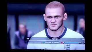 PES 2014 Gamescom 2013 Rostros Inglaterra  España [upl. by Lashonda]