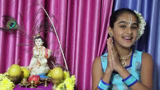 KRISHNA JANMAASHTAMI  GOKULA BALAKANE  MALAYALAM SONG by abhidheya [upl. by Eissert]